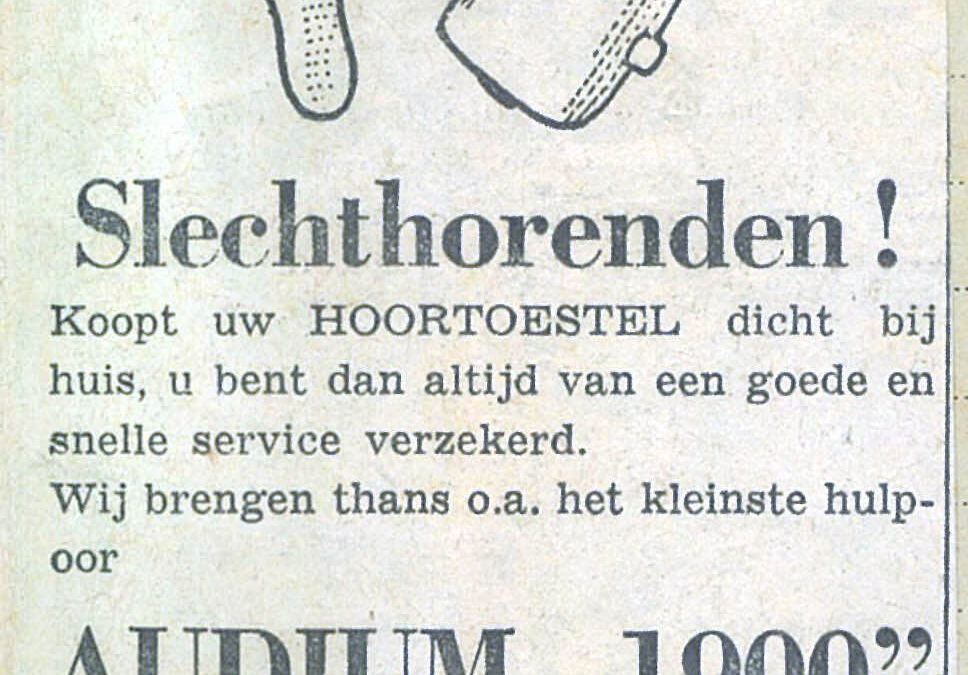 Advertentie Hooraparaten LR kleurcorrectie